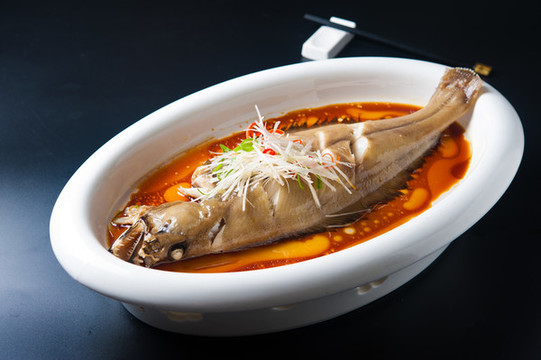 清蒸蝶魚