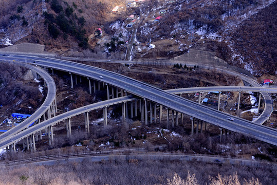 高速公路立交橋匝道