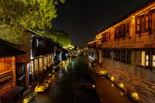 烏鎮(zhèn)夜色