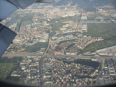 飛機上看大地