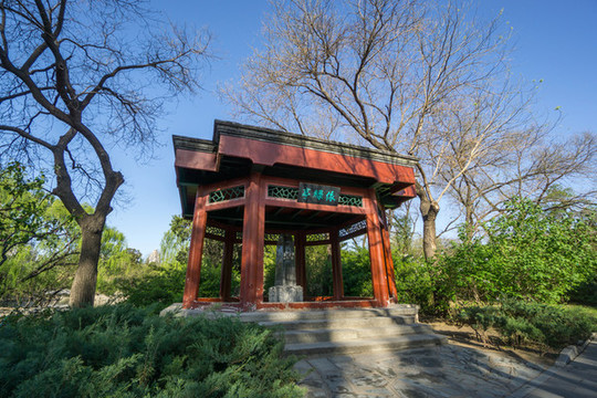 北京動(dòng)物園依綠亭