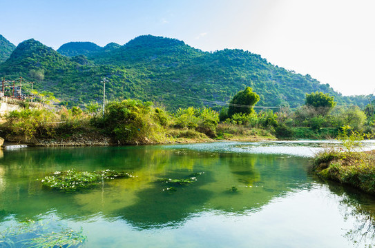 河流風光