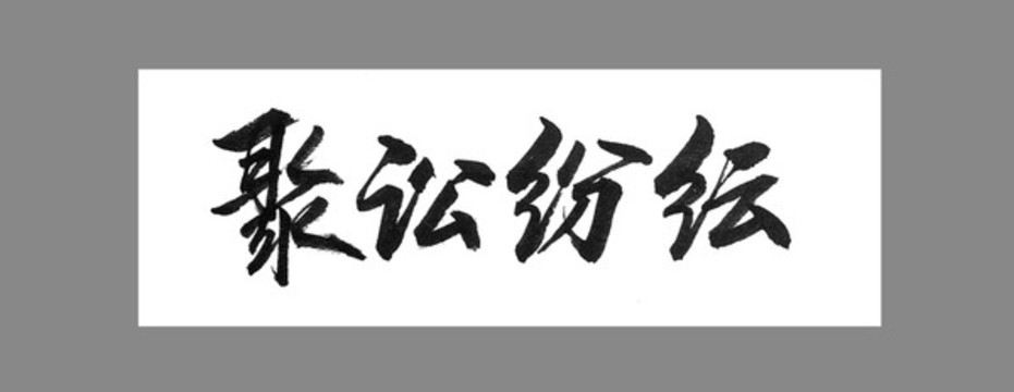 聚訟紛紜