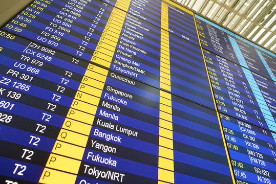 機(jī)場航班信息顯示屏