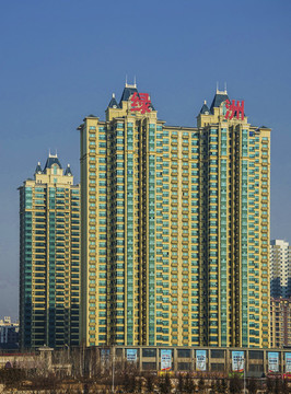 鞍山恒大綠洲高層住宅建筑群