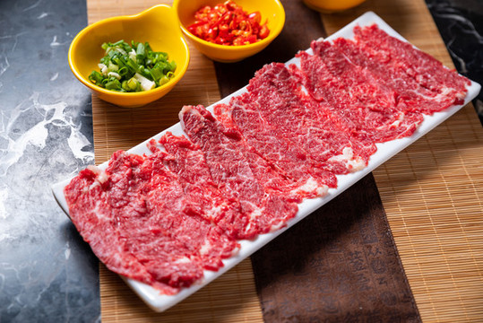 雪花牛肉