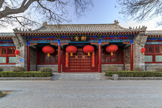 聊城古城古建筑