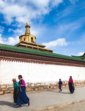甘南拉卜楞寺
