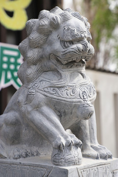 形態(tài)各異的石獅子