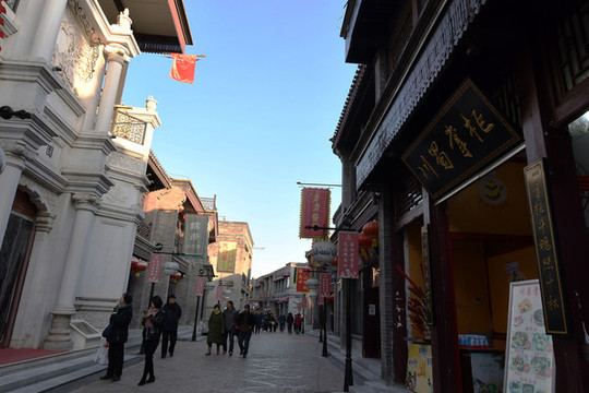 北京前門街區(qū)