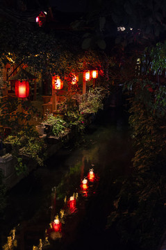 麗江古城夜景