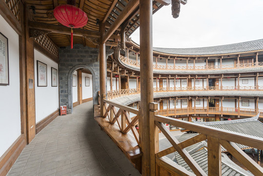 成都洛帶古鎮(zhèn)客家土樓