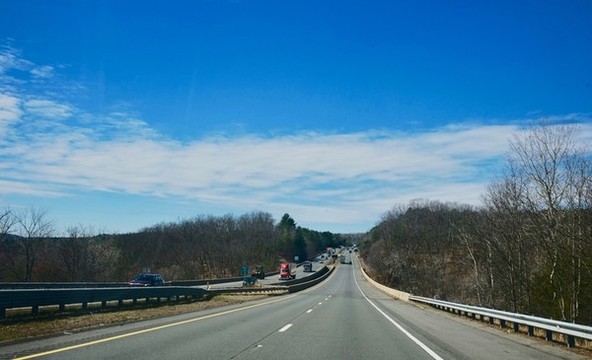 美國高速公路交通紀實