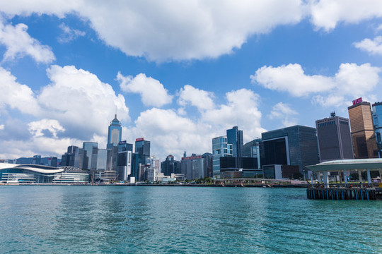 香港維多利亞港風光