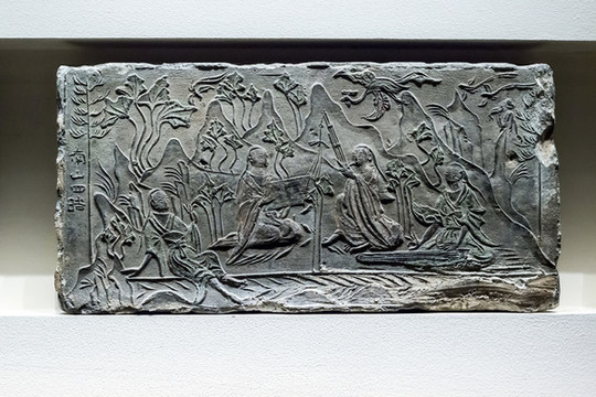 石刻奏樂(lè)圖