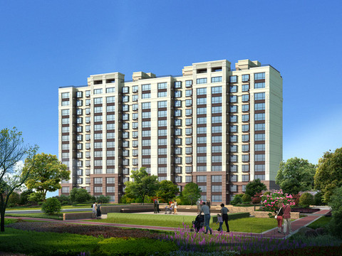 住宅樓效果圖