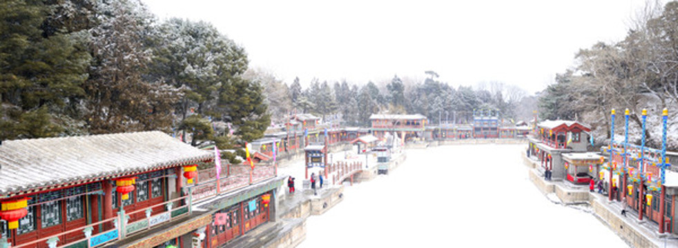 頤和園雪景