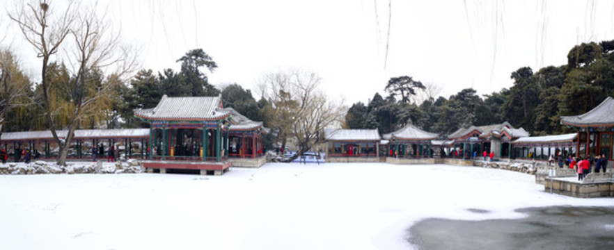 頤和園雪景