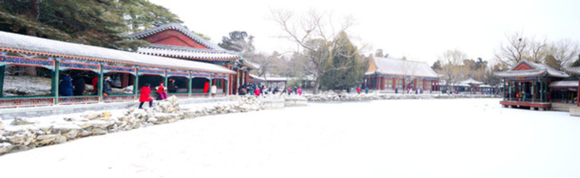頤和園雪景