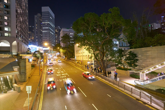 香港城市夜景