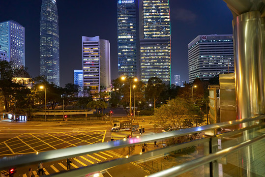 香港城市夜景