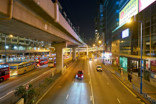 香港城市夜景