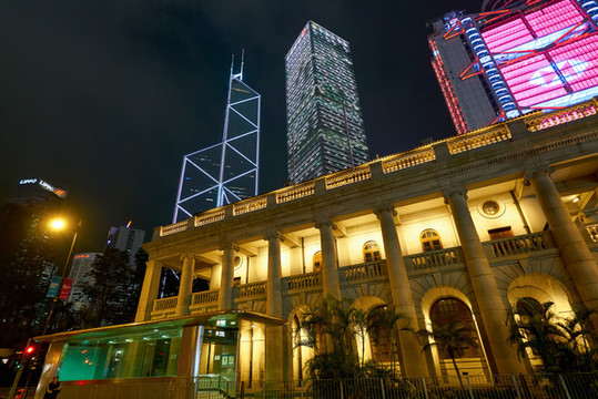 香港城市夜景