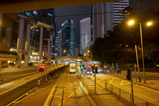 香港城市夜景