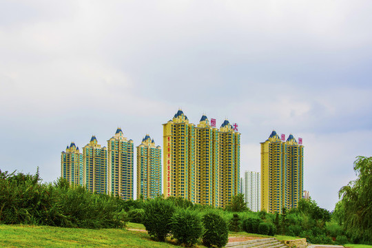 鞍山萬水河恒大綠洲高層住宅建筑