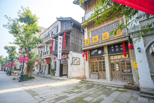 老重慶民國建筑街道