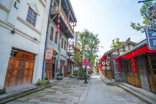 老重慶民國建筑街道
