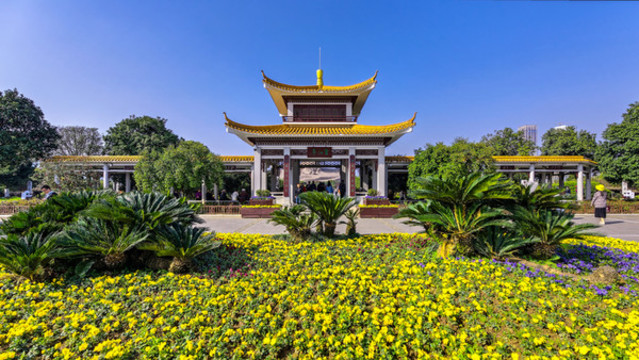 長沙橘子洲頭望江亭