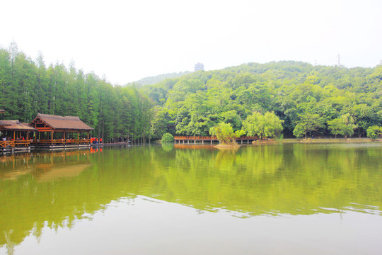 采石磯水景