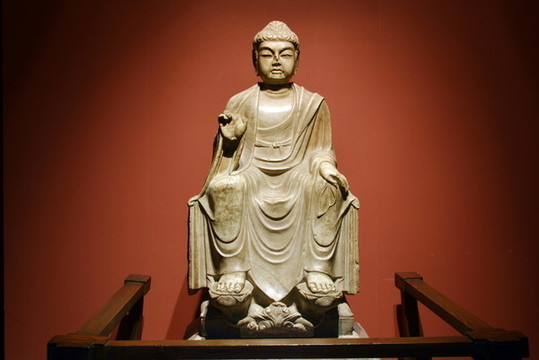 漢白玉彌勒佛