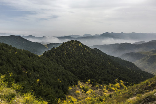 中國山西省平順張家凹自然風光