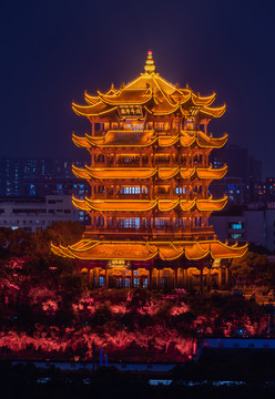 黃鶴樓夜景