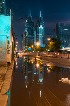 國貿(mào)夜景