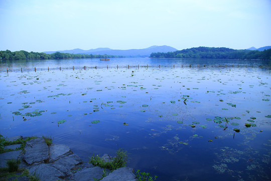 西湖山水畫