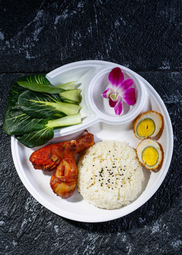 照燒雞腿飯