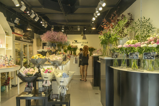 鮮花飾品店