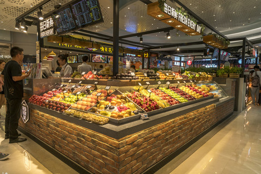 鮮榨果汁店