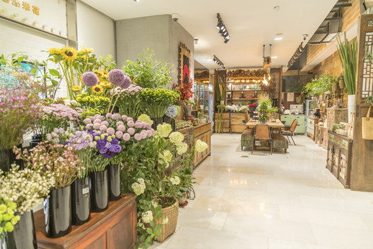鮮花店