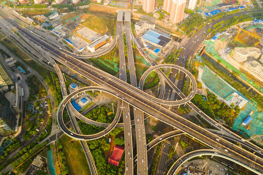 濟(jì)南濟(jì)南英雄山立交橋05
