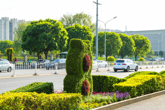 北京道路綠化帶