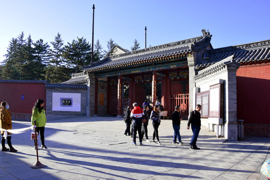五臺(tái)山顯通寺