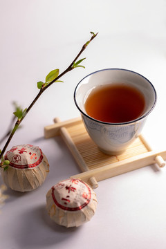 小青柑普洱茶