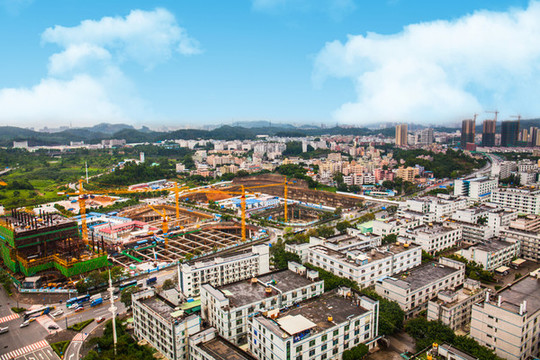 俯瞰深圳城市風(fēng)光攝影