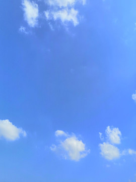 藍天白云