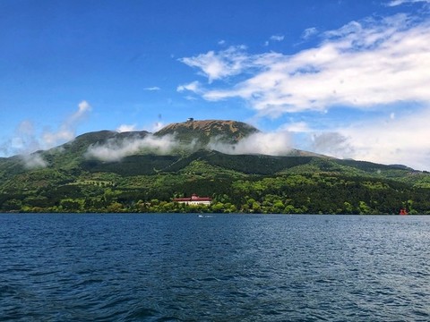 日本蘆之湖景色
