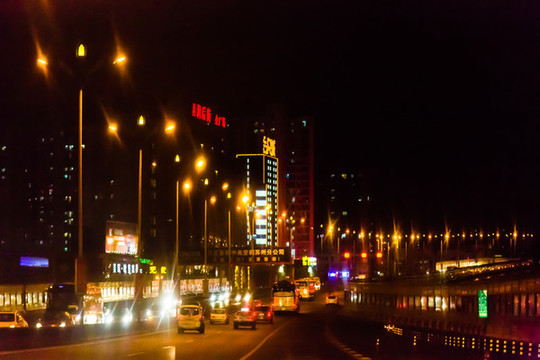 蘇州城市夜景